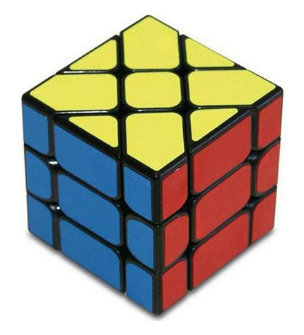 Cayro Yileng Cube Cayro YJ8318 3x3 Rubik's Cube puzzle toy with colorful stickers on a white background.