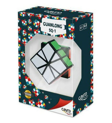Cayro Guanlong SQ-1 Cube board game toy, colorful puzzle cube with intricate design, ideal for puzzle enthusiasts and game lovers.