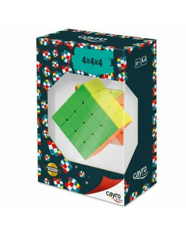 Cayro Rubik's Cube puzzle toy with colorful plastic squares, designed for challenging brain-teasing fun and problem-solving.