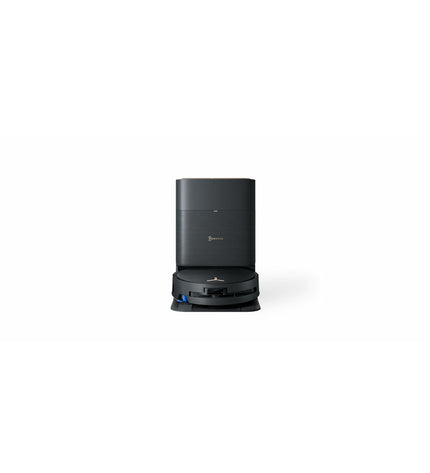 ECOVACS X9 PRO OMNI robot vacuum cleaner for home cleaning, showing the sleek device on a modern hardwood floor.