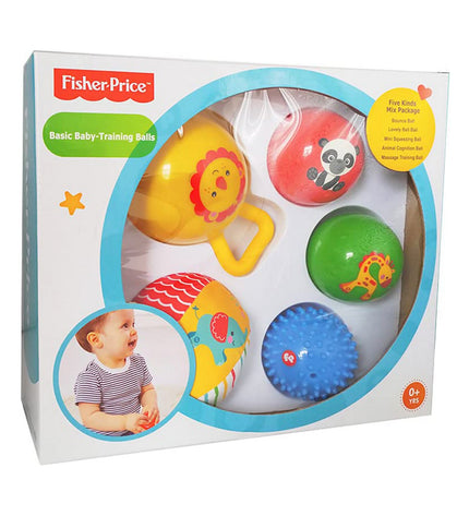 Colorful Fisher-Price Ballen Fisher-Price dieren baby speelgoed for young children, soft and engaging for early play.