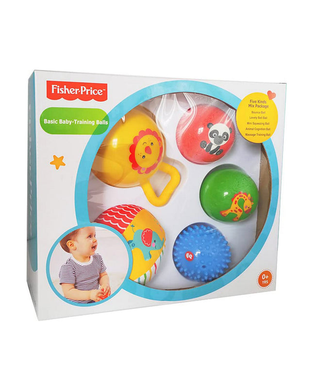 Colorful Fisher-Price Ballen Fisher-Price dieren baby speelgoed for young children, soft and engaging for early play.