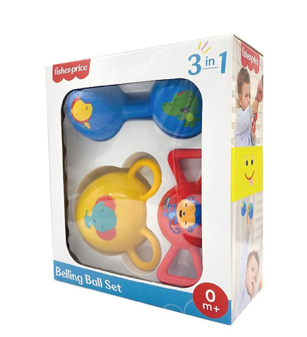 Fisher-Price dieren muziekrammelaar voor baby's, speelgoed voor jonge kinderen met kleurrijke dierenfiguren en zachte textuur.