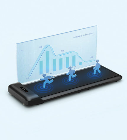 Xiaomi Kingsmith WalkingPad C2 foldable treadmill for walking and fitness, black with control panel and safety features.