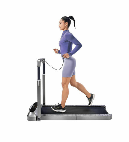 Xiaomi WALKINGPAD R2B compact folding treadmill for walking and fitness, black with control panel and safety features.
