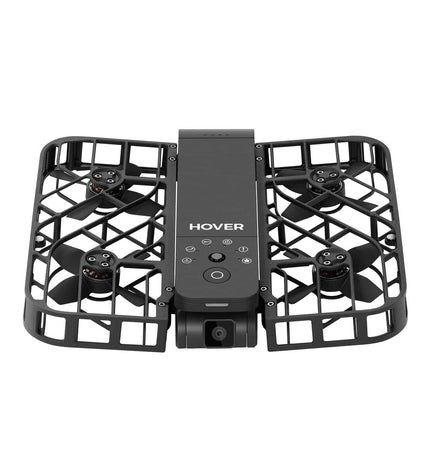 Hoverair Hoverair X1 black drone with camera for photography and videography, compact electronic drone with propellers and camera lens