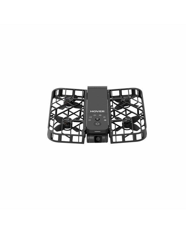 Hoverair Drone Hoverair X1 in black, featuring camera and electronic controls, designed for photography and videography.