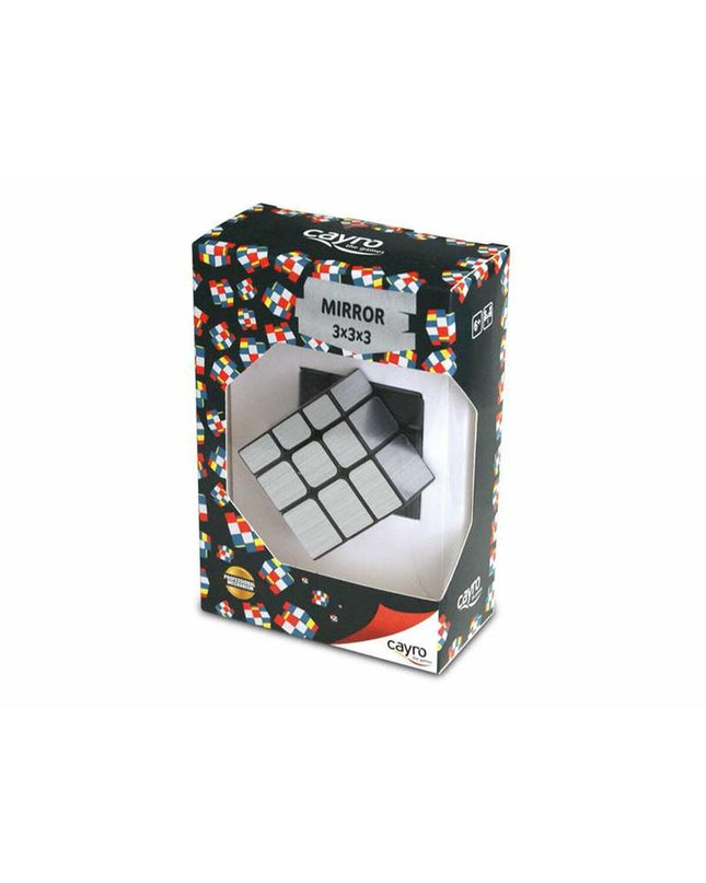 Colorful Cayro Rubik's Cube puzzle toy with mixed red, blue, yellow, and green squares, designed for brain teasers and games.
