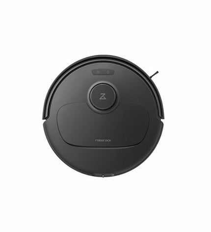 Roborock QREVO PLUS robot stofzuiger cleaning floor with 5200mAh battery in a modern home setting.