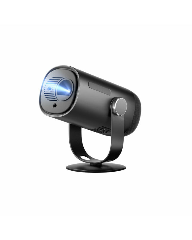 Dangbei Projector 04.4A04-C3HCDB-EUR0 displaying vibrant images on a screen in a home theater setting.