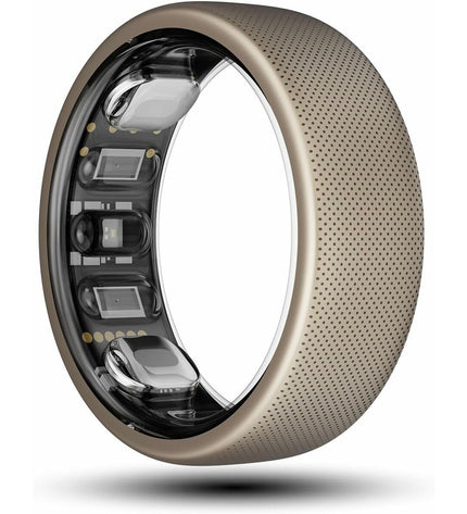 Amazfit activity bracelet W2321TY1N with digital display, fitness tracking features, worn on a wrist during outdoor activity