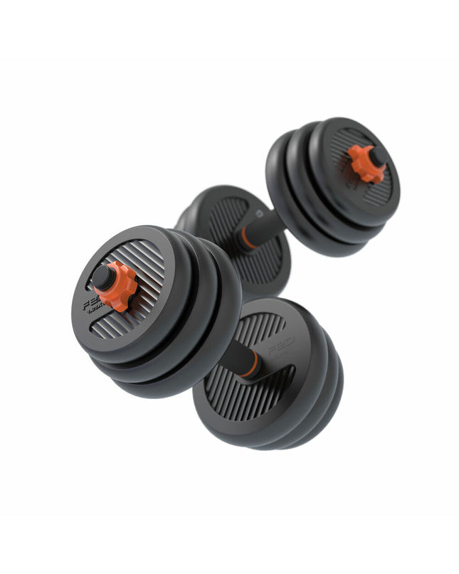 Xiaomi 30kg kettlebell and dumbbell set for fitness and outdoor workouts, featuring durable black metal weights.