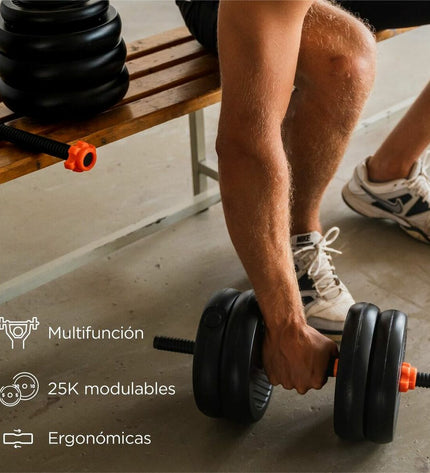 Multicolour Xiaomi 25 kg dumbbells for fitness and outdoor exercise, featuring adjustable weights and ergonomic grips.
