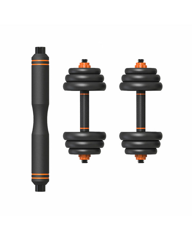 Multicolour Xiaomi 25 kg dumbbells for fitness and outdoor workouts, featuring ergonomic grips and durable design.