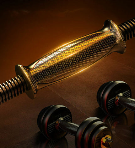 Xiaomi FED V2 40kg dumbbells for fitness and outdoor workouts, featuring durable handles and metal weights.
