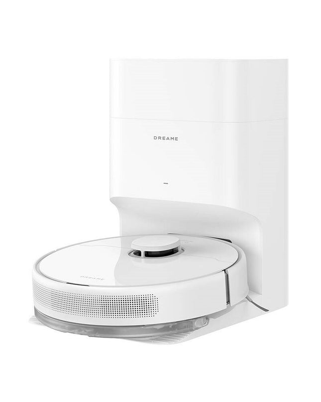 Dreame Robotstofzuiger en Mop D10 PLUS GEN 2 in wit, LiDAR navigation, 6000Pa kracht, 5200mAh batterij, for home cleaning.