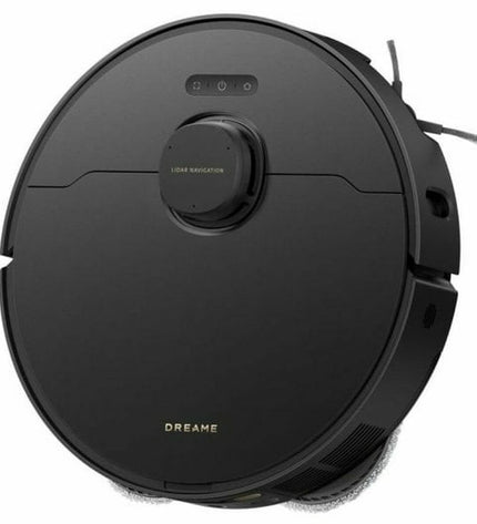 Dreame X40 Master robot stofzuiger in action, cleaning floors with 6400 mAh battery for home floor and window maintenance.