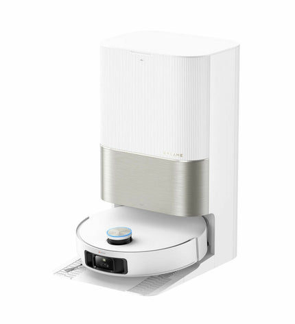 Dreame Robotstofzuiger X50 Ultra with 700W power, 6400mAh battery, 20000Pa suction, WiFi and app control for home cleaning.