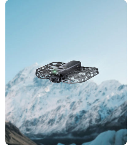 Hoverair Drone Hoverair SP06H002 in black, with camera and electronic controls, designed for aerial photography and videography.