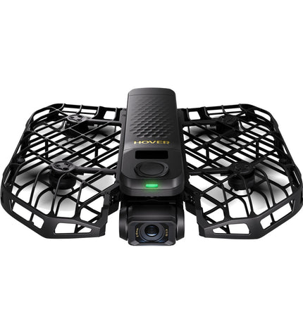 Hoverair Hoverair SP06H006 drone in black, showing the compact design and camera lens for aerial photography and videography.