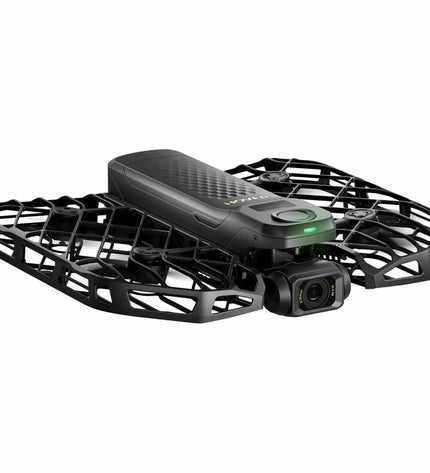 Hoverair Drone Hoverair SP06H006 in black, showing the compact design and camera setup for photography and videography.