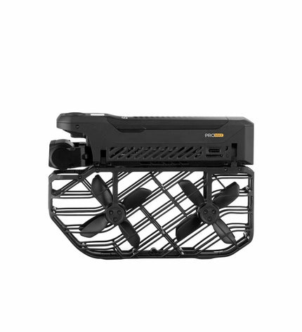 Hoverair Drone Hoverair SP06H006 in black, compact electronic device for photography and videography, featuring camera and remote controls.