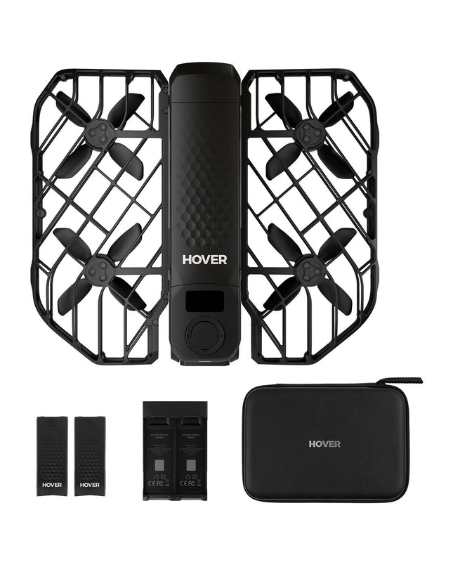 Hoverair Digitale Camera Hoverair SP06H074 with lens and digital display, suitable for photography and video recording.
