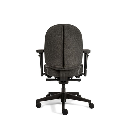 Sit And Move Therapod X Compact Dark Gray - Office Chair Wool Felt Fenice