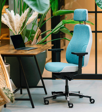 Sit And Move Therapod X2 HR Headrest Black - Mirage Office Chair