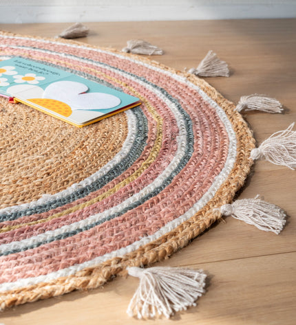 Kidsdepot rug Smile natural -