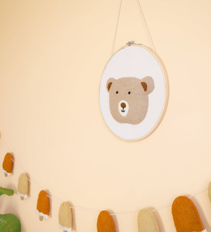 Kidsdepot wall hanger Ben - taupe