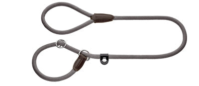 HUNTER Freestyle retriever leash with stopper, gray, 170 x 1 cm