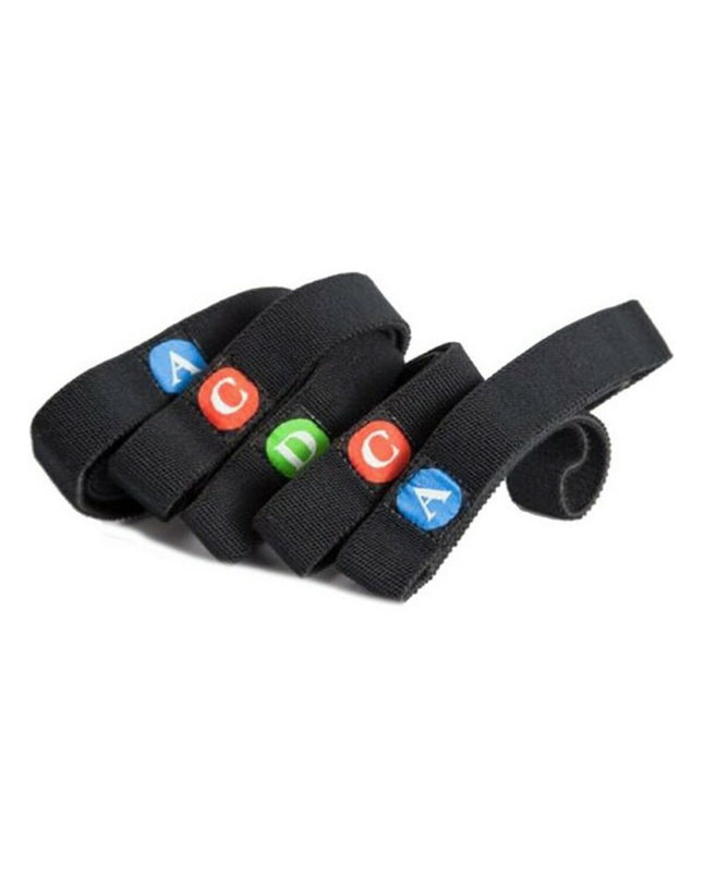 Sveltus Zwart fitness resistance band 1400 x 25 mm for sport, outdoor, and exercise use, black and durable.