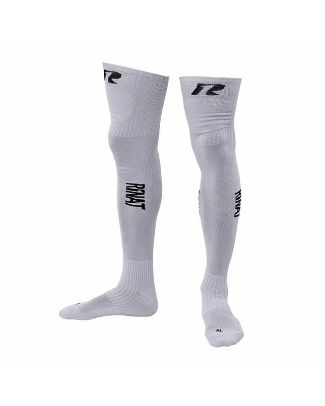 Rinat Classic R1 white sports socks for football, designed for outdoor and athletic activities, showing the socks on a plain background.