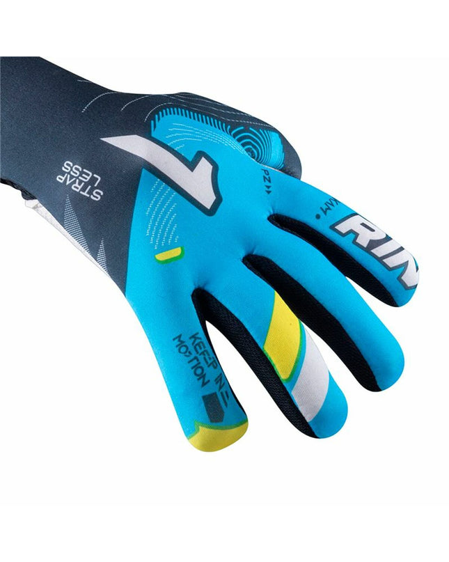 Rinat Keeperhandschoenen Rinat Nkam As (Turf) Onana Indigo, adult goalkeeper gloves for soccer training and matches.