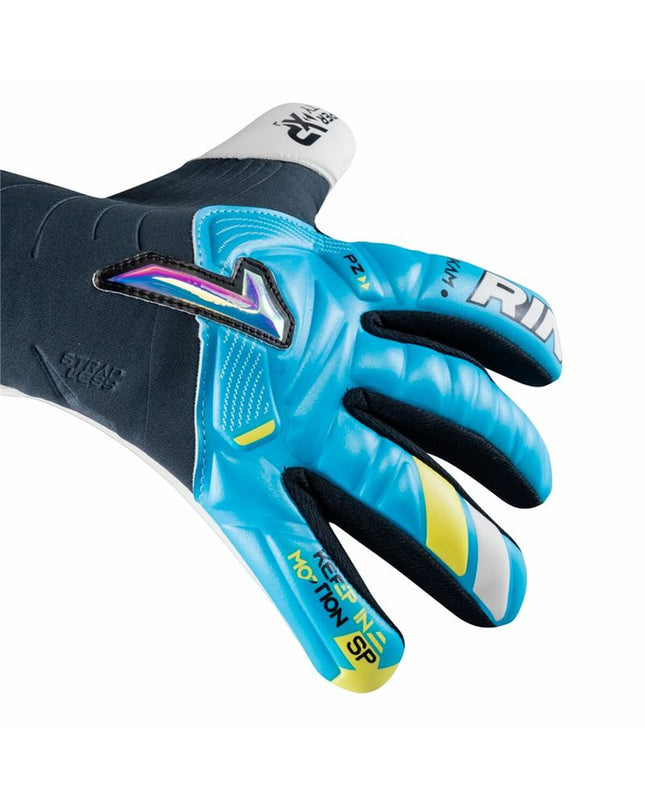 Rinat Keeperhandschoenen for adults, semi-onana water-resistant football gloves designed for outdoor soccer goalkeeping.