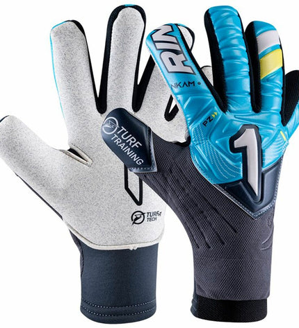 Rinat Keeperhandschoenen for adults, water-resistant goalkeeper gloves for soccer training and outdoor play.
