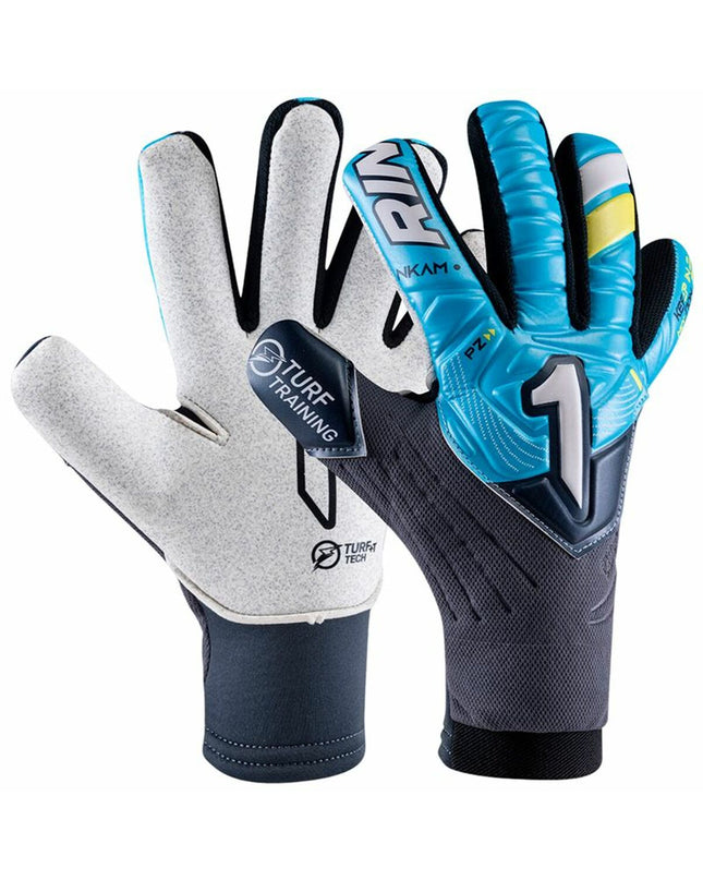 Rinat Keeperhandschoenen for adults, water-resistant goalkeeper gloves for soccer training and outdoor play.