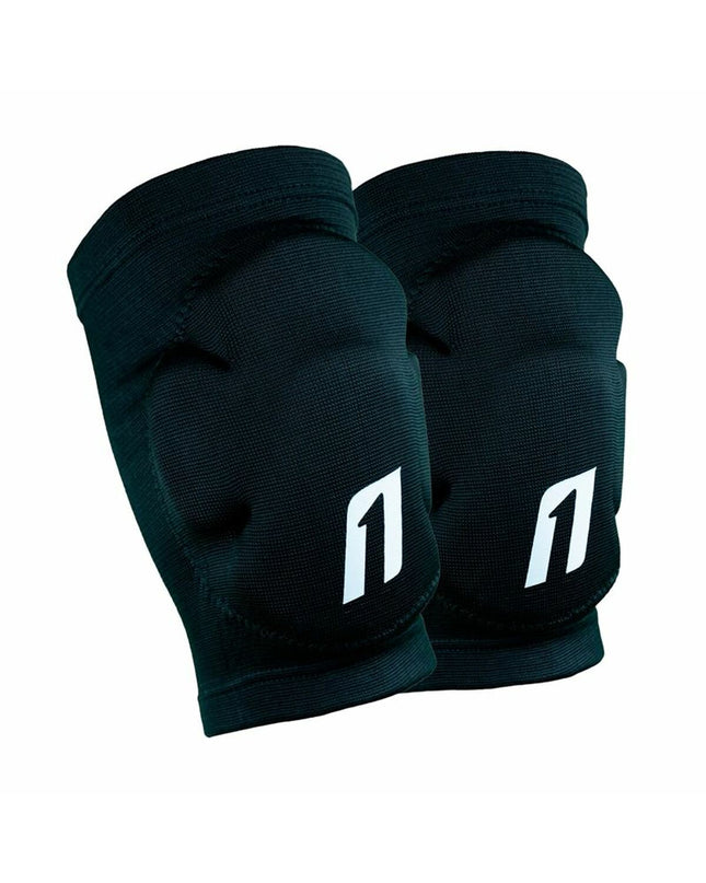 Black Rinat RODA190 knee protector for sports and outdoor activities, designed for urban mobility and knee support.