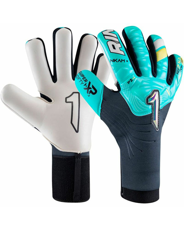 Rinat Keeperhandschoenen Rinat Nkam Semi Water for adult soccer goalkeeping, designed for outdoor football matches.