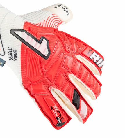 Rinat Keeperhandschoenen Nkam Pro multicolour goalkeeper gloves for adults, designed for soccer and outdoor sports.