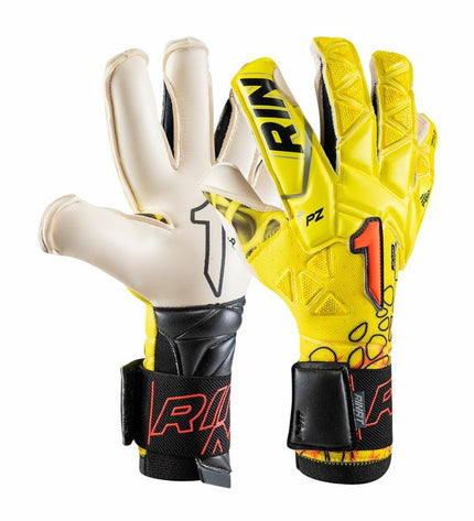 Rinat Rinat Xtreme Guard Dominius Pro multicolour adult goalkeeper gloves for soccer, with protective padding and grip features