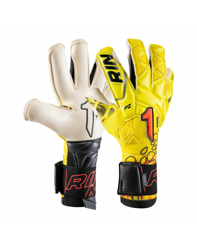 Rinat Rinat Xtreme Guard Dominius Pro multicolour adult goalkeeper gloves for soccer, with protective padding and grip features