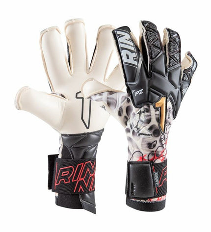 Rinat Xtreme Guard Dominius Pro multicolour goalkeeper gloves for adults, designed for soccer and outdoor sports.