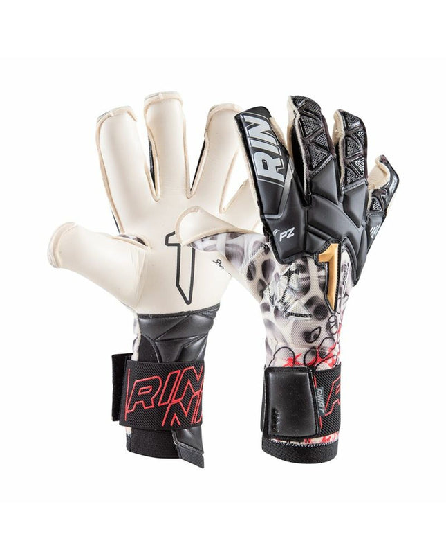 Rinat Xtreme Guard Dominius Pro multicolour goalkeeper gloves for adults, designed for soccer and outdoor sports.