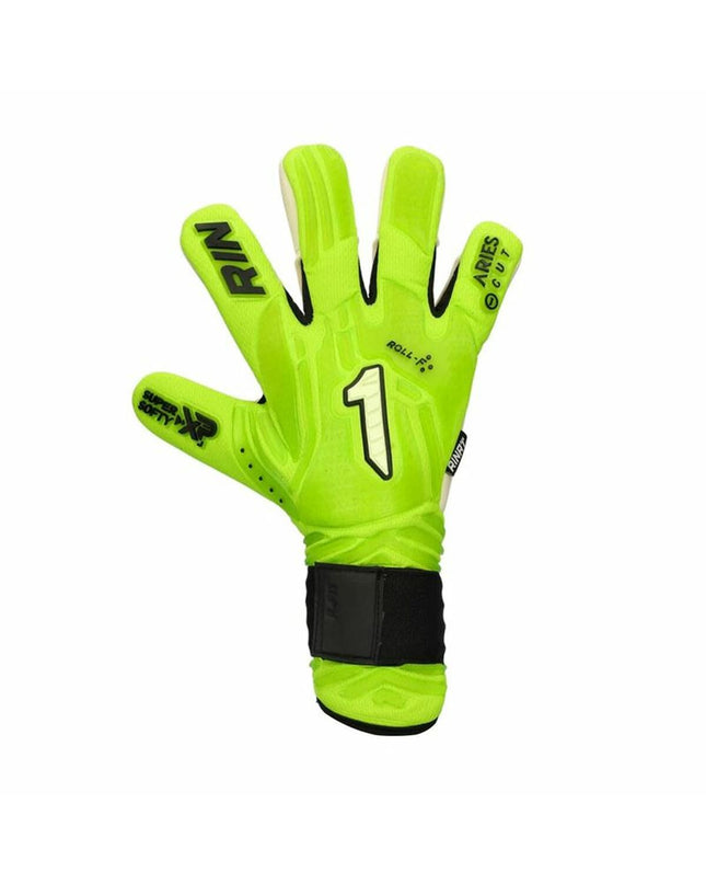 Rinat Keeperhandschoenen Aries Némesis Prime multicolour for adults, designed for football goalkeeping and outdoor sports.