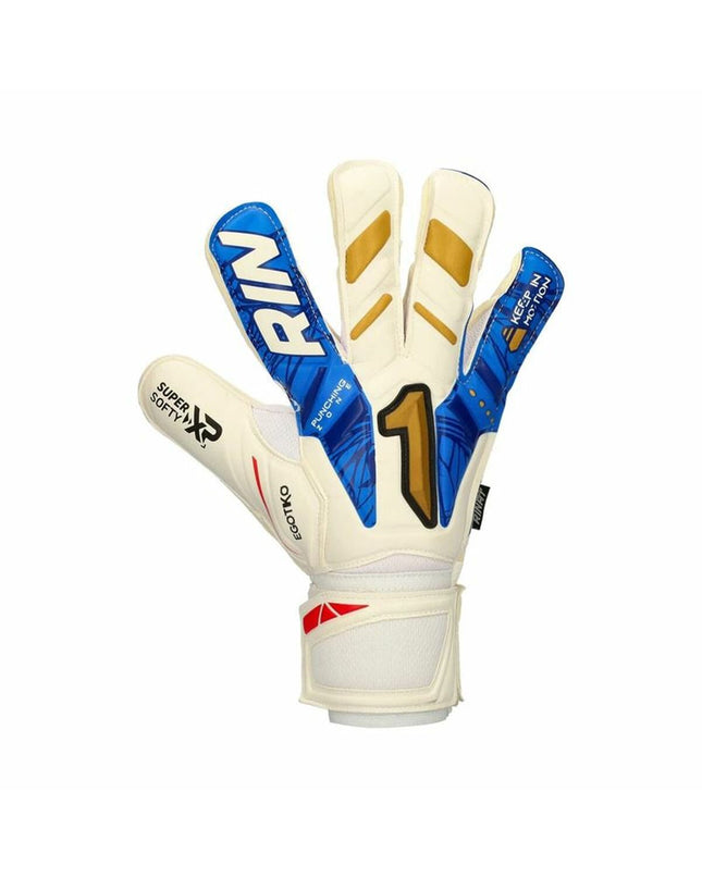 Rinat Keeperhandschoenen Rinat Egotiko Vengador Prime multicolour for soccer goalkeeping, featuring vibrant design and padding.