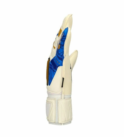 Rinat Egotiko Vengador Prime multicolour goalkeeper gloves for soccer, featuring vibrant design and padded palms.