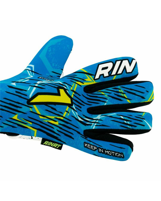 Rinat Keeperhandschoenen Kali As multicolour soccer goalkeeper gloves for adults, designed for outdoor football matches.