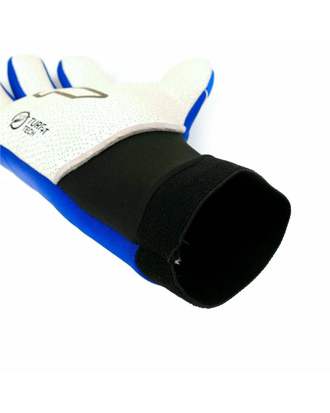 Blue Rinat Keeperhandschoenen Rinat Nkam Training Infantil football gloves for youth goalkeepers, designed for sport and outdoor use.